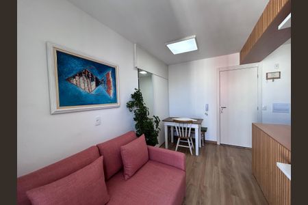 Sala  de apartamento à venda com 1 quarto, 40m² em Usina Piratininga, São Paulo