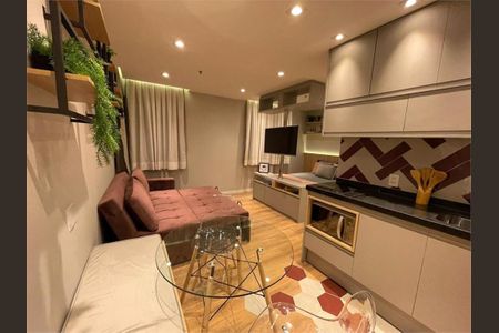 Apartamento à venda com 28m², 1 quarto e 1 vaga