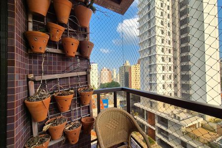 Varanda da Sala  de apartamento à venda com 3 quartos, 97m² em Cambuí, Campinas