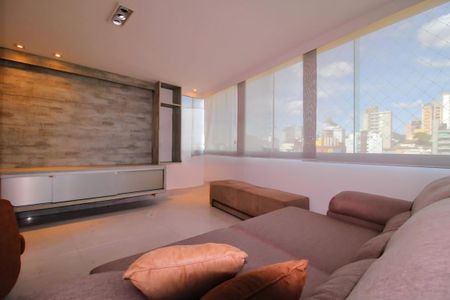 Sala de apartamento à venda com 4 quartos, 160m² em Santo Antônio, Belo Horizonte