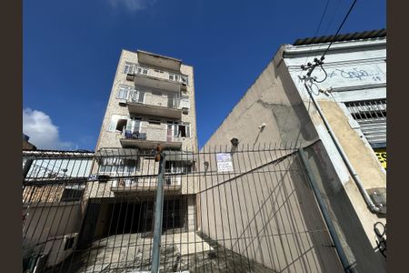 Apartamento para alugar com 56m², 1 quarto e 1 vagaFachada + plaquinha