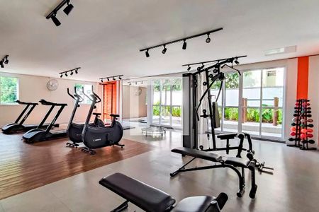 Apartamento à venda com 51m², 2 quartos e 1 vaga Apartamento à venda com 51m², 2 quartos e 1 vagaÁrea comum - Academia