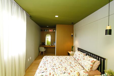 Apartamento para alugar com 110m², 3 quartos e 2 vagasQuarto 2 - Suíte