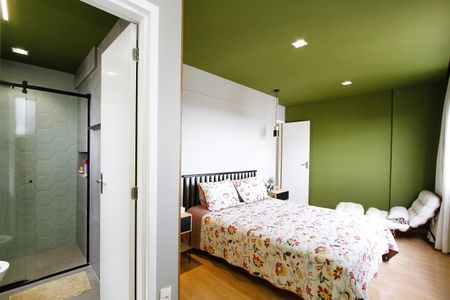 Apartamento para alugar com 110m², 3 quartos e 2 vagasQuarto 2 - Suíte