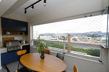 Varanda da Sala de apartamento para alugar com 3 quartos, 110m² em Jk, Contagem