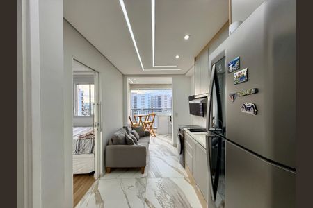 Studio à venda com 25m², 1 quarto e 1 vagaCozinha 