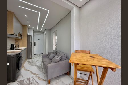 Studio à venda com 25m², 1 quarto e 1 vagaSacada