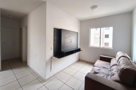 Sala de apartamento para alugar com 2 quartos, 57m² em Residencial Cosmos, Campinas