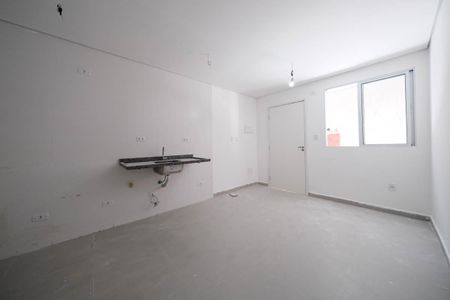 Sala/Cozinha de apartamento à venda com 2 quartos, 46m² em Cidade Patriarca, São Paulo