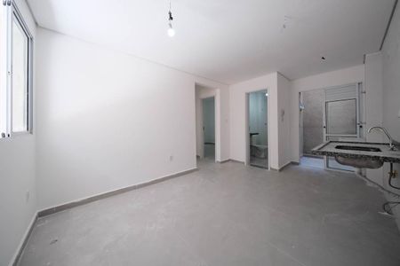 Sala/Cozinha de apartamento à venda com 2 quartos, 46m² em Cidade Patriarca, São Paulo