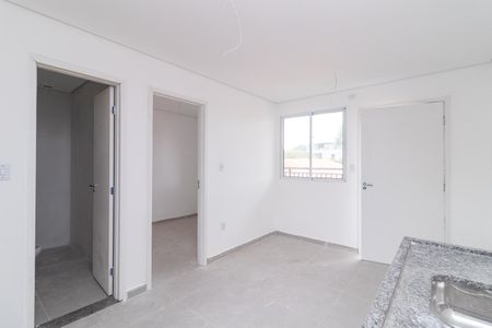 Sala/Cozinha de apartamento à venda com 2 quartos, 33m² em Cidade Patriarca, São Paulo
