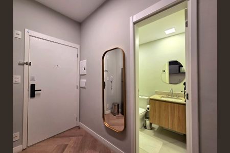 Studio para alugar com 28m², 1 quarto e sem vagaBanheiro