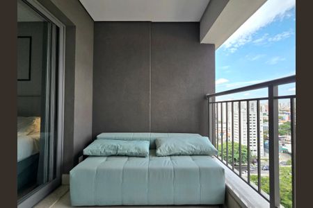 Studio para alugar com 28m², 1 quarto e sem vagaVaranda