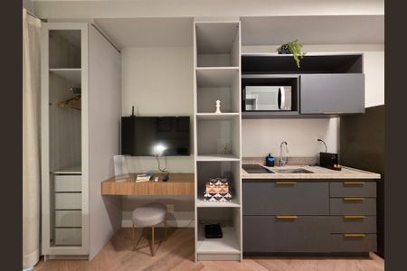 Studio para alugar com 28m², 1 quarto e sem vagaStudio