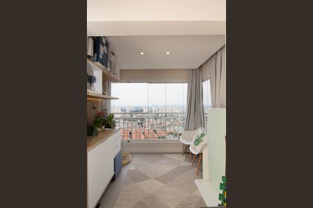 Varanda - Sala de apartamento à venda com 3 quartos, 68m² em Gopouva, Guarulhos