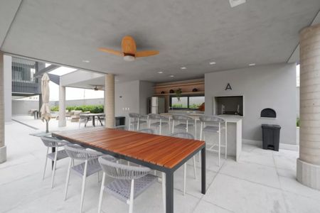 Apartamento para alugar com 36m², 1 quarto e 1 vaga Apartamento para alugar com 36m², 1 quarto e 1 vagaÁrea comum - Churrasqueira