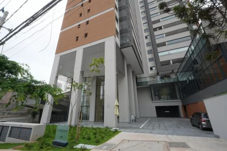 Apartamento para alugar com 36m², 1 quarto e 1 vaga Apartamento para alugar com 36m², 1 quarto e 1 vagaFachada