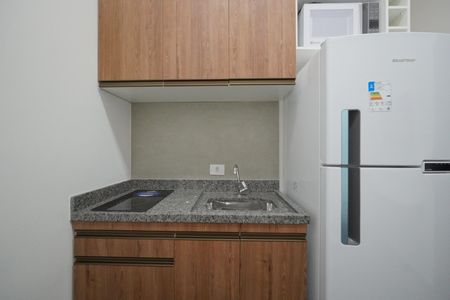 Studio para alugar com 18m², 1 quarto e sem vagaCozinha