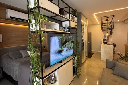 Foto 05 de kitnet/studio à venda com 1 quarto, 57m² em Campo Belo, São Paulo