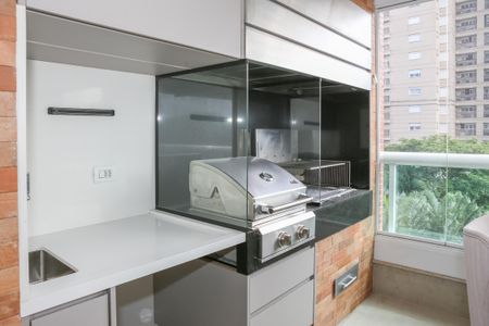 Varanda Gourmet de apartamento para alugar com 4 quartos, 185m² em Vila Romana, São Paulo