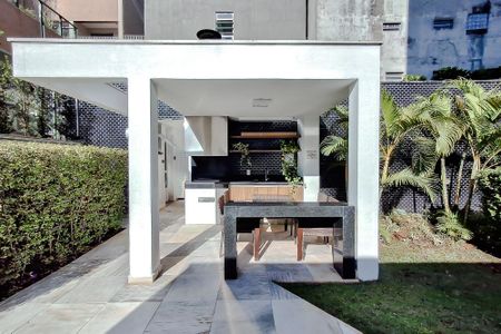 Studio para alugar com 45m², 1 quarto e 1 vaga Studio para alugar com 45m², 1 quarto e 1 vagaÁrea comum - Churrasqueira