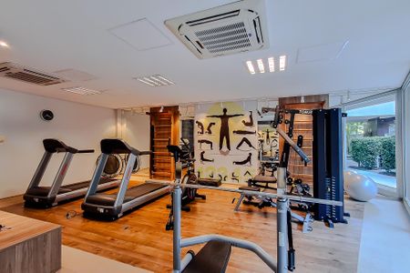 Studio para alugar com 45m², 1 quarto e 1 vaga Studio para alugar com 45m², 1 quarto e 1 vagaÁrea comum - Academia