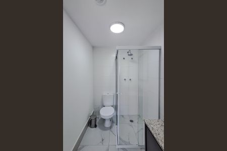 Studio para alugar com 29m², 1 quarto e sem vaga Studio para alugar com 29m², 1 quarto e sem vagaBanheiro