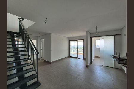 Sala de apartamento à venda com 3 quartos, 144m² em Brooklin, São Paulo