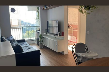 Sala de apartamento à venda com 2 quartos, 51m² em Rudge Ramos, São Bernardo do Campo