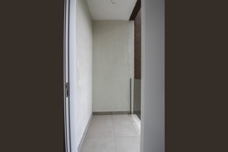 Varanda da Suíte de casa à venda com 3 quartos, 120m² em Itapoã, Belo Horizonte