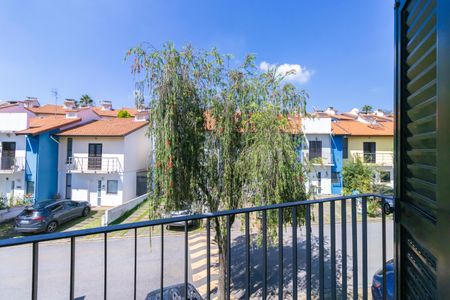 Casa de condomínio para alugar com 130m², 3 quartos e 2 vagasVaranda do Quarto 1 - Suíte