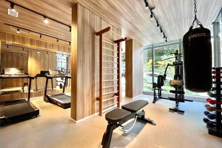 Studio para alugar com 25m², 1 quarto e sem vaga Studio para alugar com 25m², 1 quarto e sem vagaÁrea comum - Academia