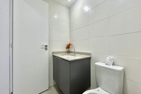 Studio para alugar com 25m², 1 quarto e sem vaga Studio para alugar com 25m², 1 quarto e sem vagaBanheiro