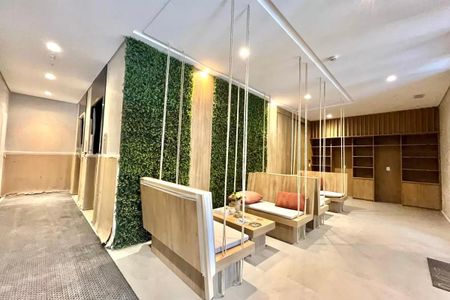 Studio para alugar com 25m², 1 quarto e sem vaga Studio para alugar com 25m², 1 quarto e sem vagaHall social