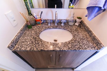 Apartamento à venda com 51m², 1 quarto e 1 vagaBanheiro