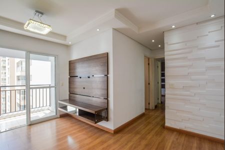 Sala de apartamento para alugar com 2 quartos, 65m² em Campestre, Santo André