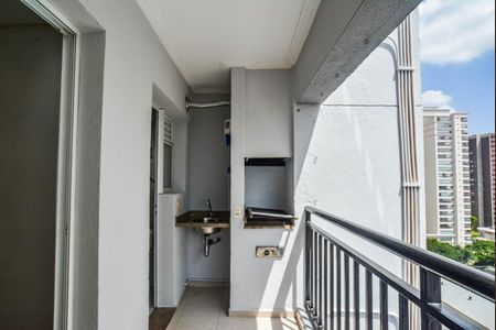 Varanda da Sala de apartamento para alugar com 2 quartos, 65m² em Campestre, Santo André