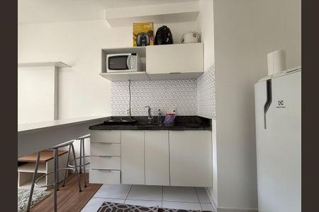 Studio para alugar com 30m², 1 quarto e sem vaga Studio para alugar com 30m², 1 quarto e sem vagaCozinha