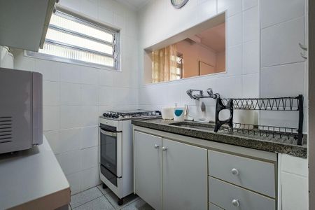 Sala/Cozinha de apartamento para alugar com 1 quarto, 40m² em Pinheiros, São Paulo
