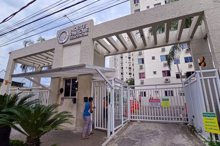 Apartamento à venda com 57m², 2 quartos e 1 vagaFachada e portaria