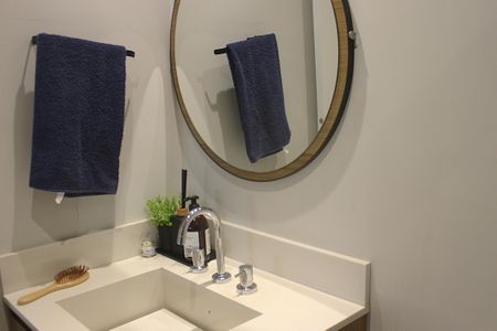 Apartamento à venda com 67m², 2 quartos e 1 vagaBanheiro Social