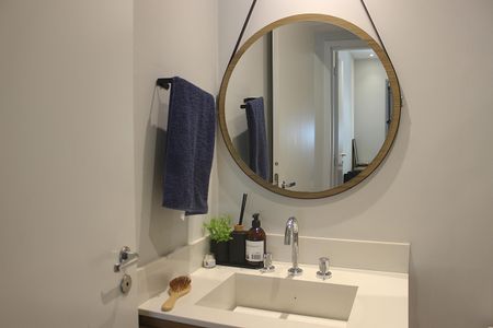 Apartamento à venda com 67m², 2 quartos e 1 vagaBanheiro Social