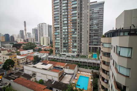 Terraço - Vista de kitnet/studio à venda com 1 quarto, 27m² em Jardim das Acacias, São Paulo