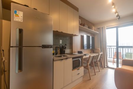 Studio para alugar com 27m², 1 quarto e sem vaga Studio para alugar com 27m², 1 quarto e sem vagaCozinha