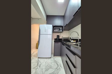 Studio à venda com 45m², 1 quarto e sem vagaCozinha 