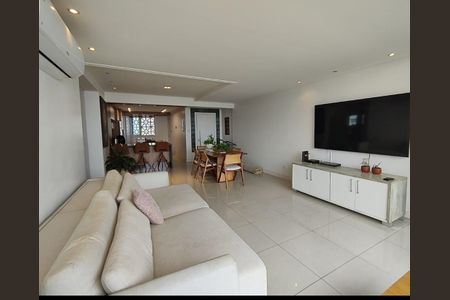 Sala de apartamento para alugar com 3 quartos, 175m² em José Menino, Santos