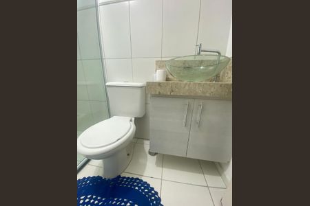 Banheiro de apartamento para alugar com 2 quartos, 58m² em Parque Residencial Flamboyant, São José dos Campos