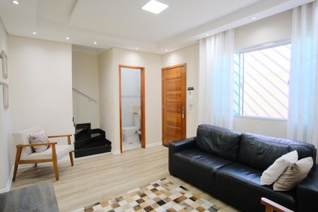 Sala de casa de condomínio à venda com 3 quartos, 147m² em Vila Nova Savoia, São Paulo