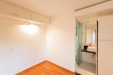 Quarto - Suíte  vista de apartamento para alugar com 1 quarto, 40m² em Vila Clementino, São Paulo