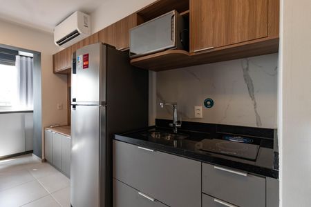 Studio para alugar com 31m², 1 quarto e sem vaga Studio para alugar com 31m², 1 quarto e sem vagaCozinha